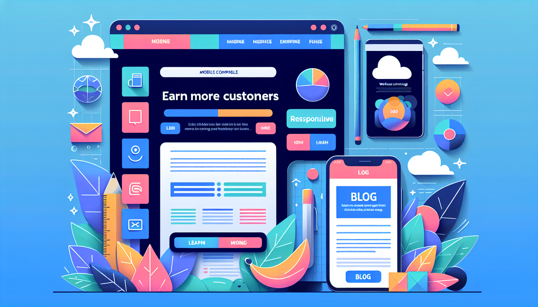 Mobil Uyumlu Web Tasarımı ile Daha Fazla Müşteri Elde Edin